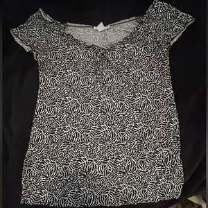 Claudia Richard Zebra Print Blouse